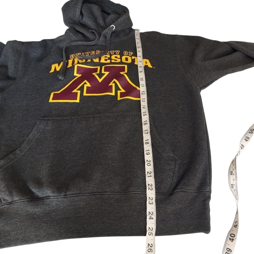 University of Minnesota Unisex Golden Gray Hoodie Sweatshirt Size Small - Picture 8 of 10